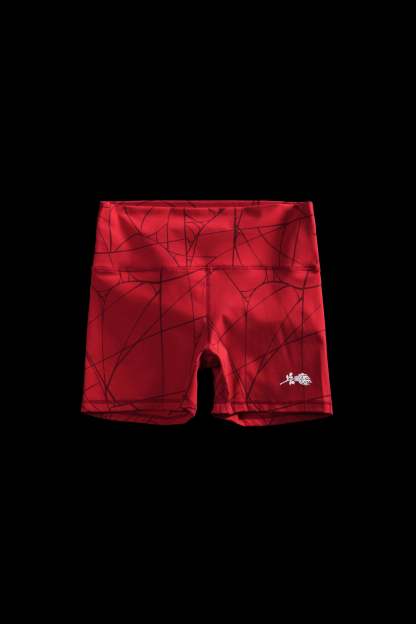 City Hunter Energy Bike Shorts in E-Red