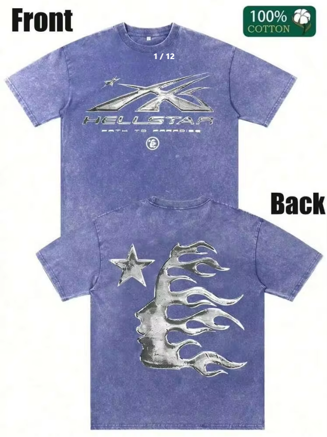 🔥 HELLSTAR "Path to Paradise" Tee - NEW w/ Tags & Bag! 🔥