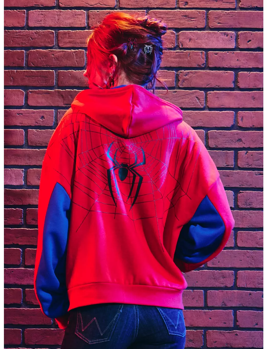 Her Universe Marvel Spider-Man: Brand New Day Spider-Man Girls Oversized Hoodie