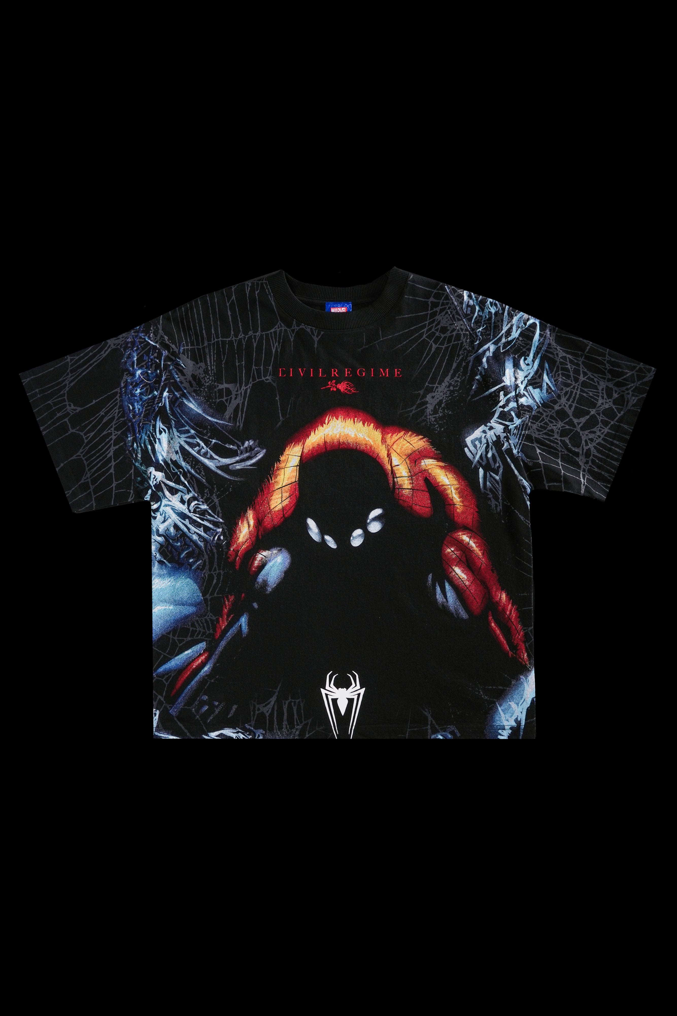 Man Vs Beast SBS 199X Oversized Tee in Vintage Black