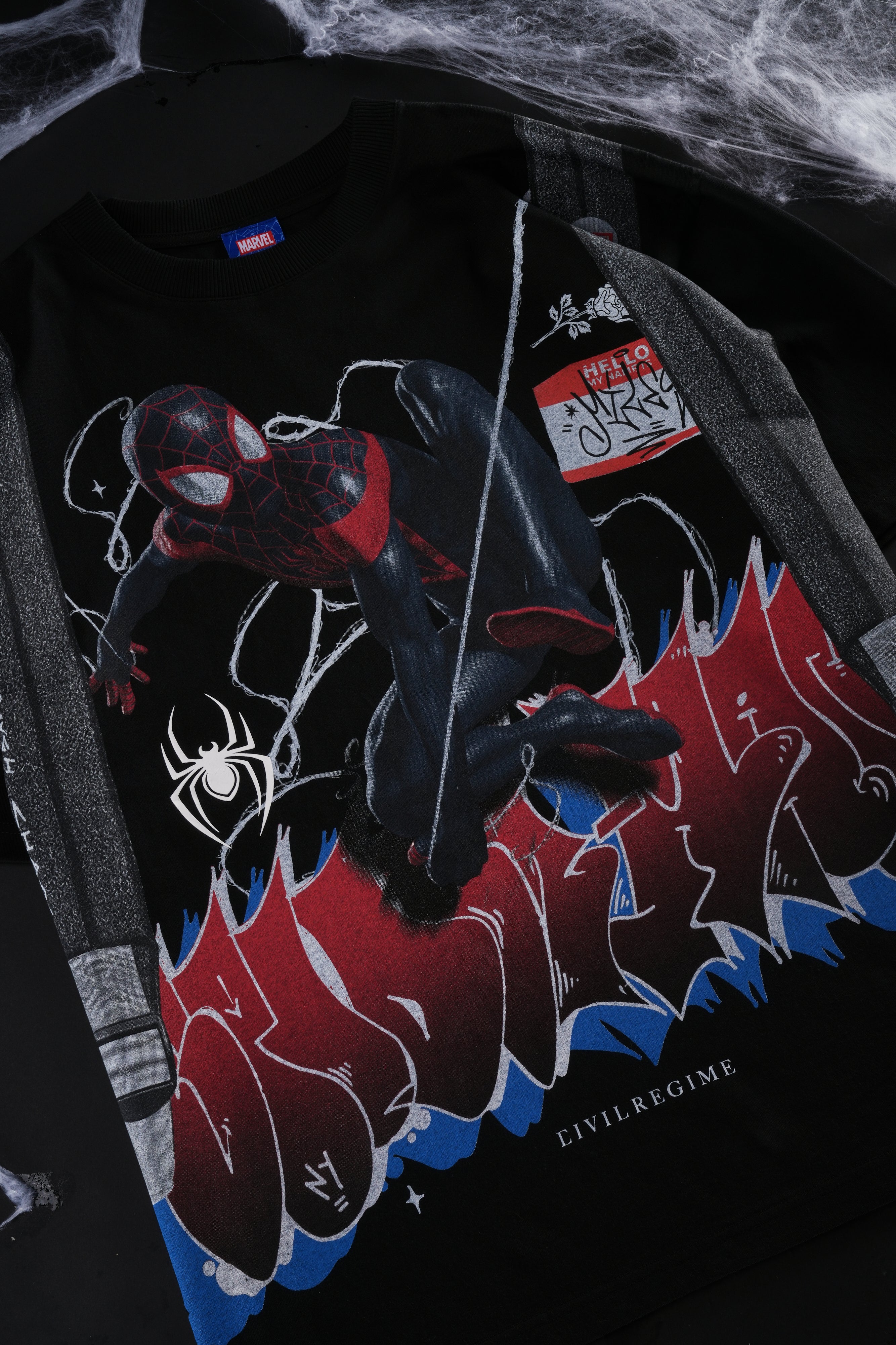 First Mission SBS 199X Oversized Tee in Black