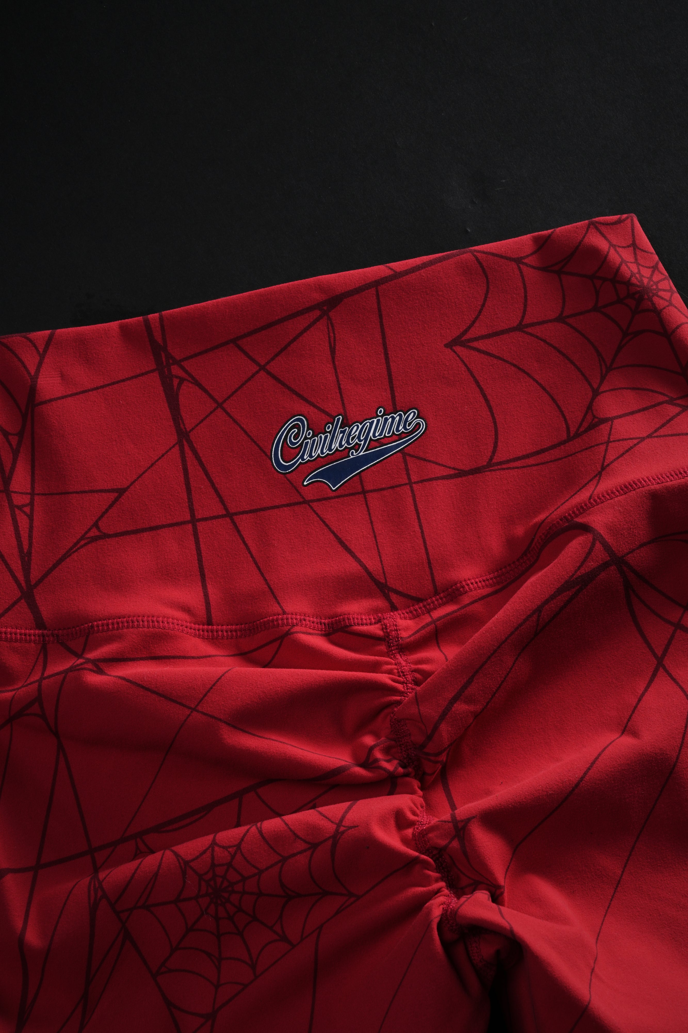City Hunter Energy Bike Shorts in E-Red