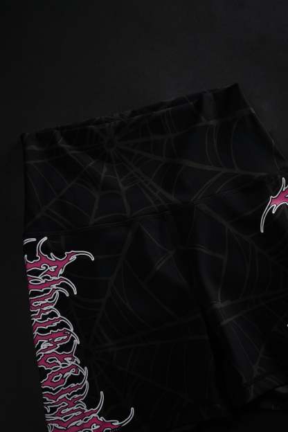 Shadow Coded Energy Bike Shorts in Black