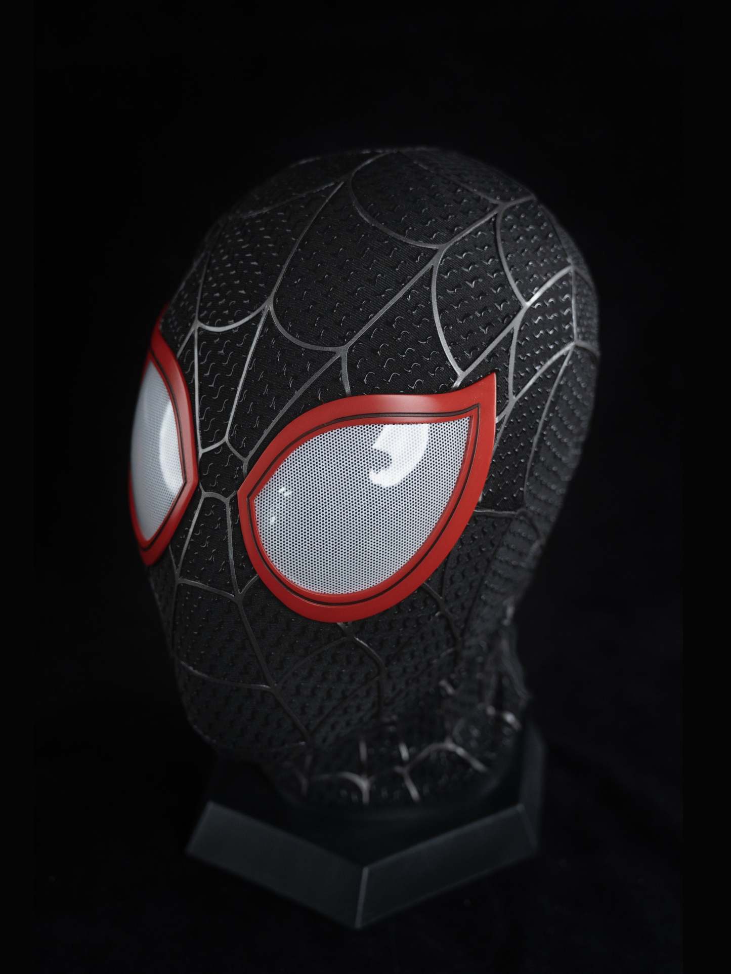 Black&Red Graffiti Style Face Shell Mask