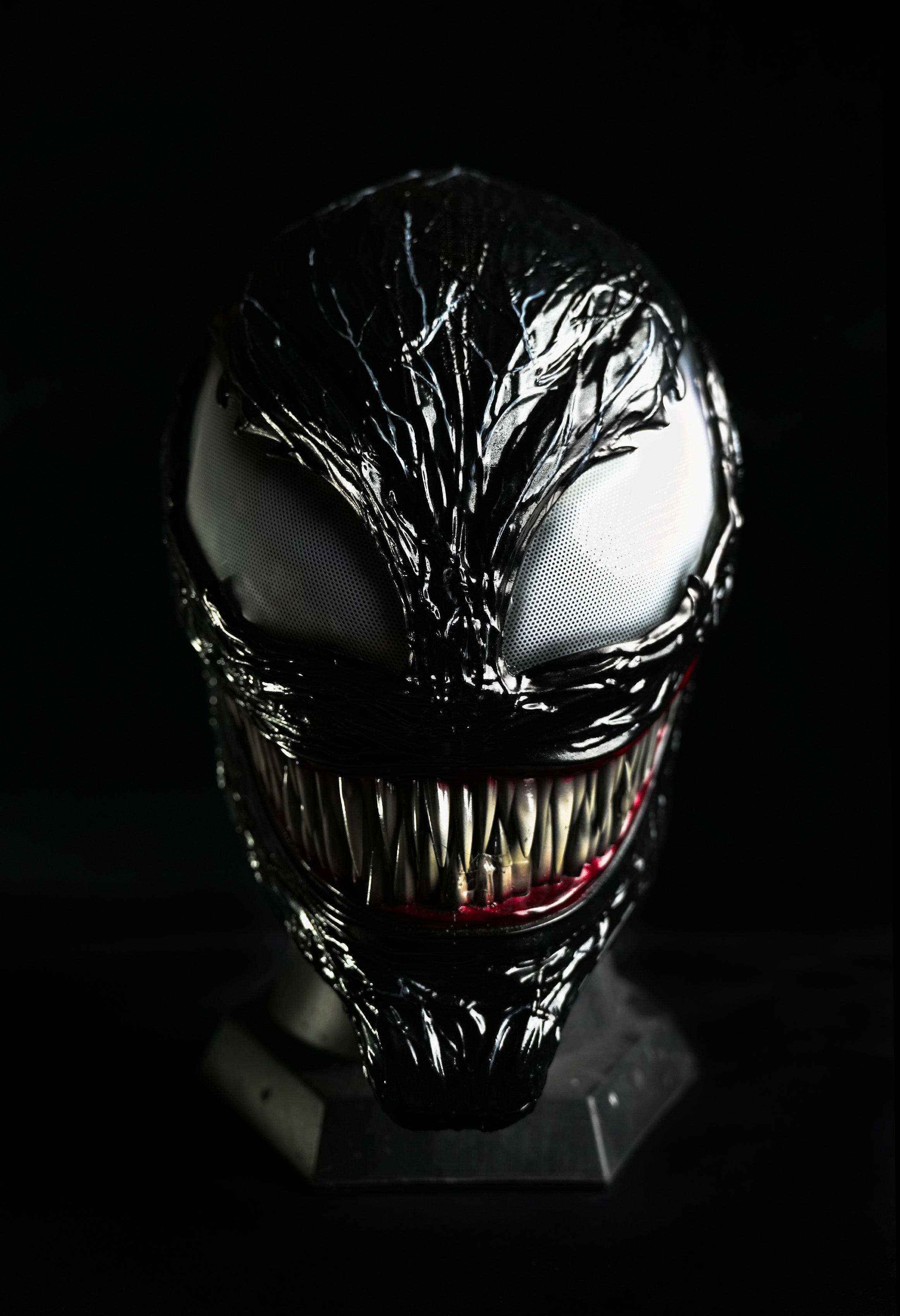 Black Symbiosis Helmet Without Tongue