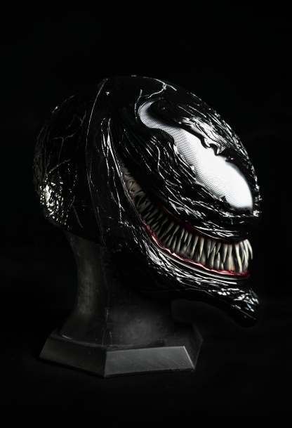 Black Symbiosis Helmet Without Tongue