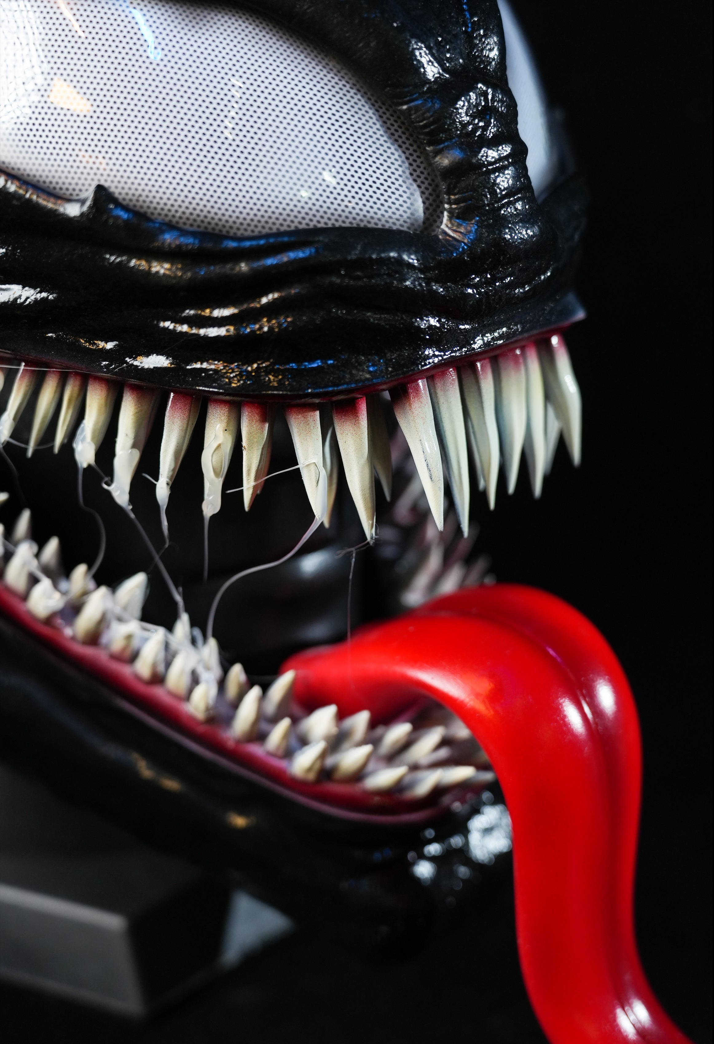 Black Symbiosis Helmet With Tongue