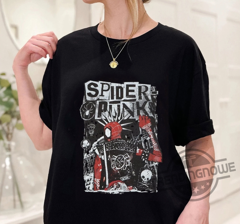 Spider Punk Across the Spider Verse Gift Shirt 6 Spider Punk Across the Spider Verse Gift Shirt