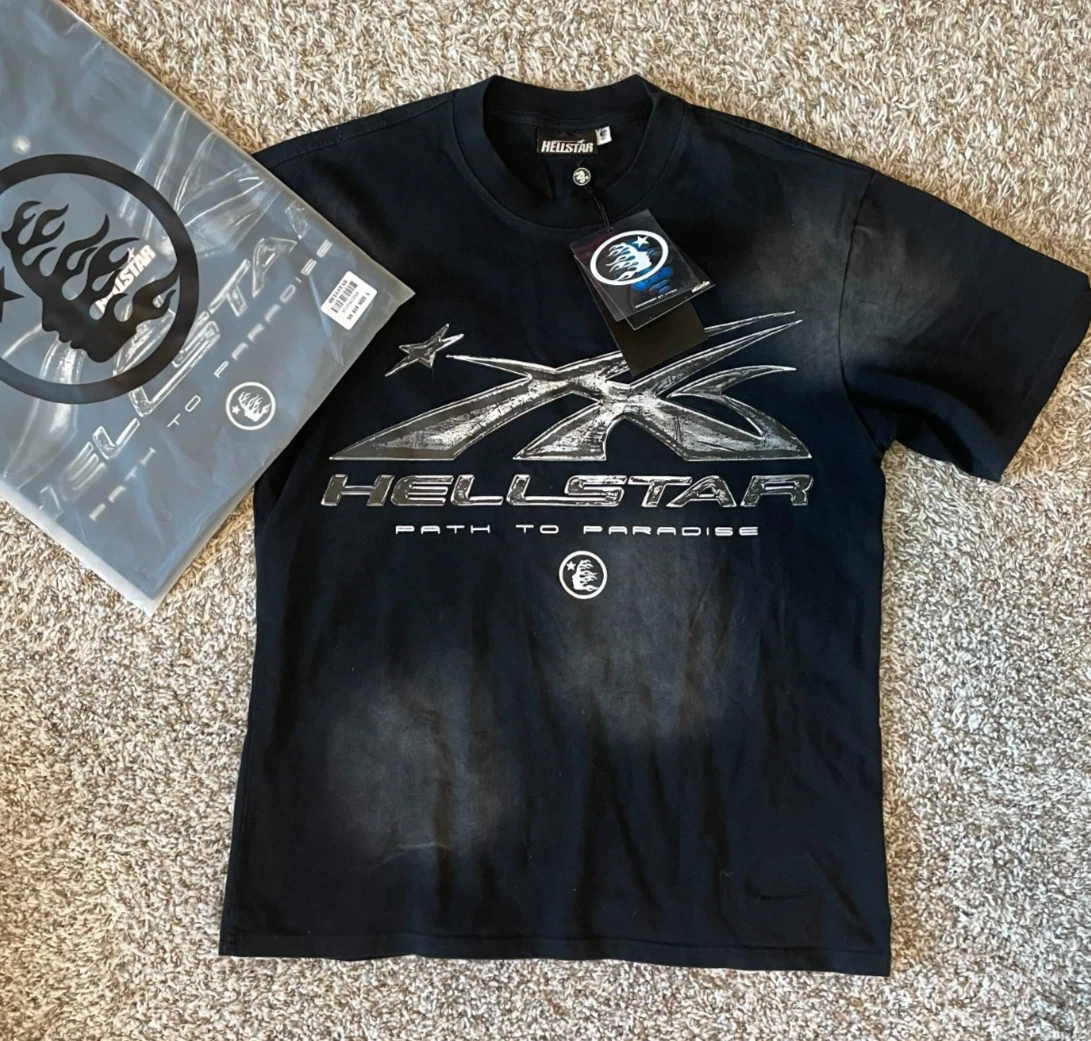 🔥 HELLSTAR "Path to Paradise" Tee - NEW w/ Tags & Bag! 🔥