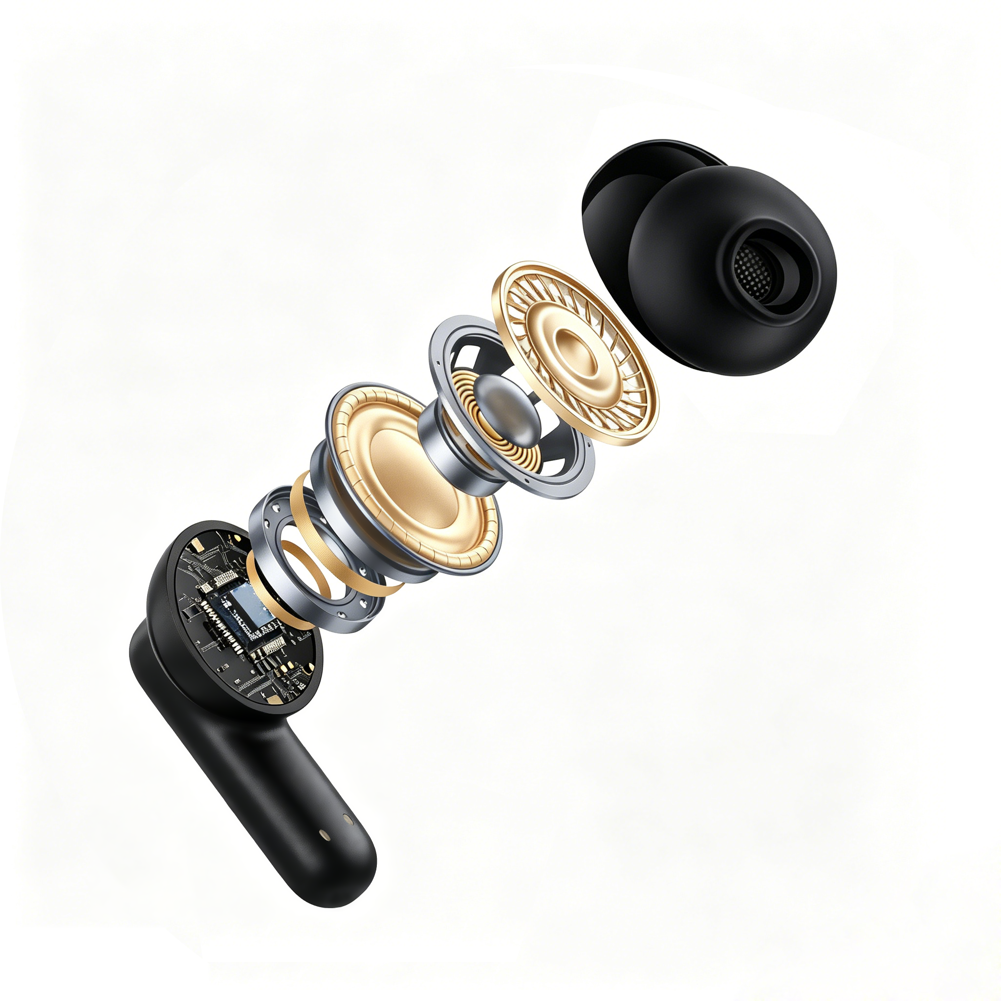 Hearing Aids & Adults with Hearing Loss - Easy Touchscreen Control, Rechargeable OTC Bluetooth Hearing Aids, Noise Cancelling
