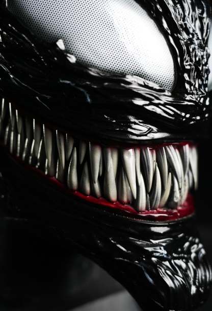 Black Symbiosis Helmet Without Tongue