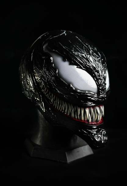 Black Symbiosis Helmet Without Tongue