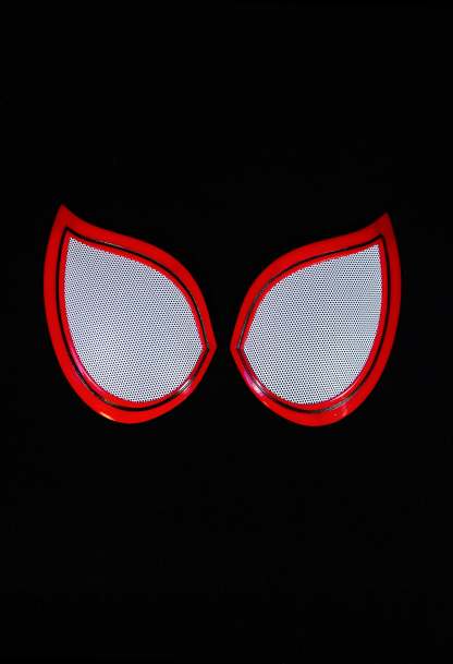 Black&Red Graffiti Style Face Shell Mask