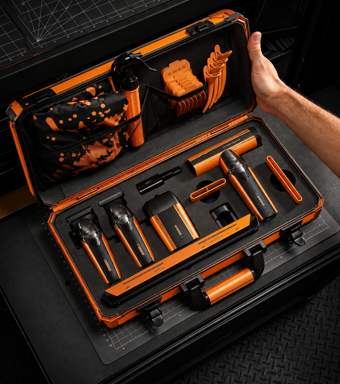 MUSCULAR Barber Kit – The Ultimate Professional Hair Cutting Set for Barbers & Home Use
