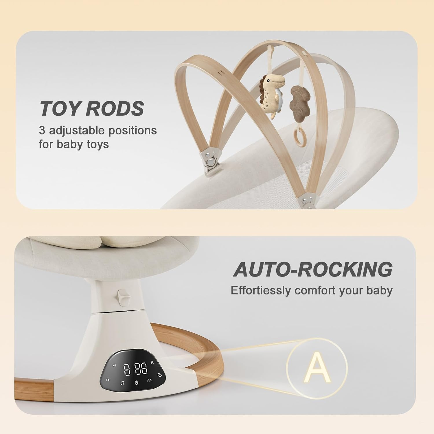 Automatic Baby Swing – Soothing &amp; Comfortable