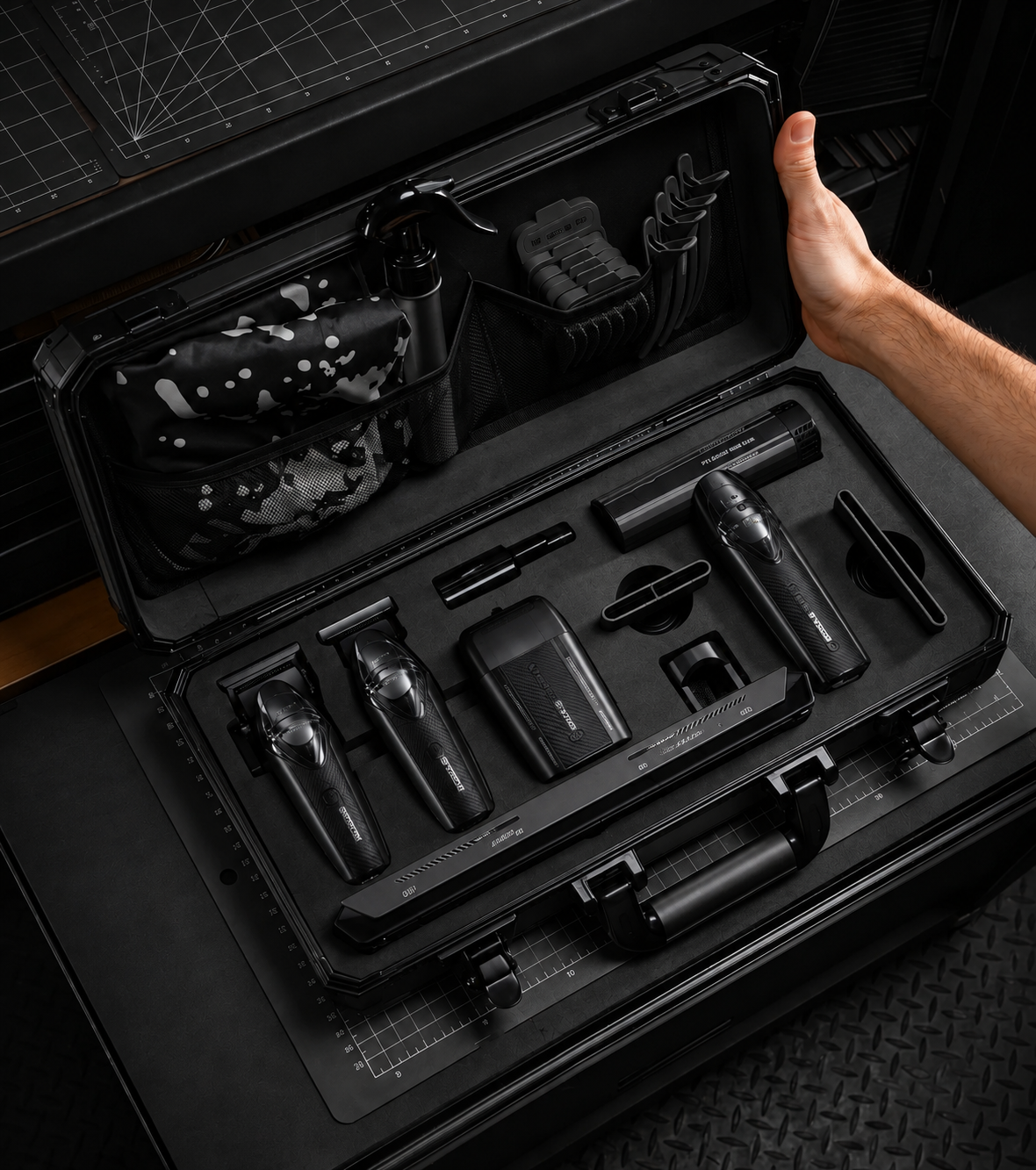 MUSCULAR Barber Kit – The Ultimate Professional Hair Cutting Set for Barbers & Home Use