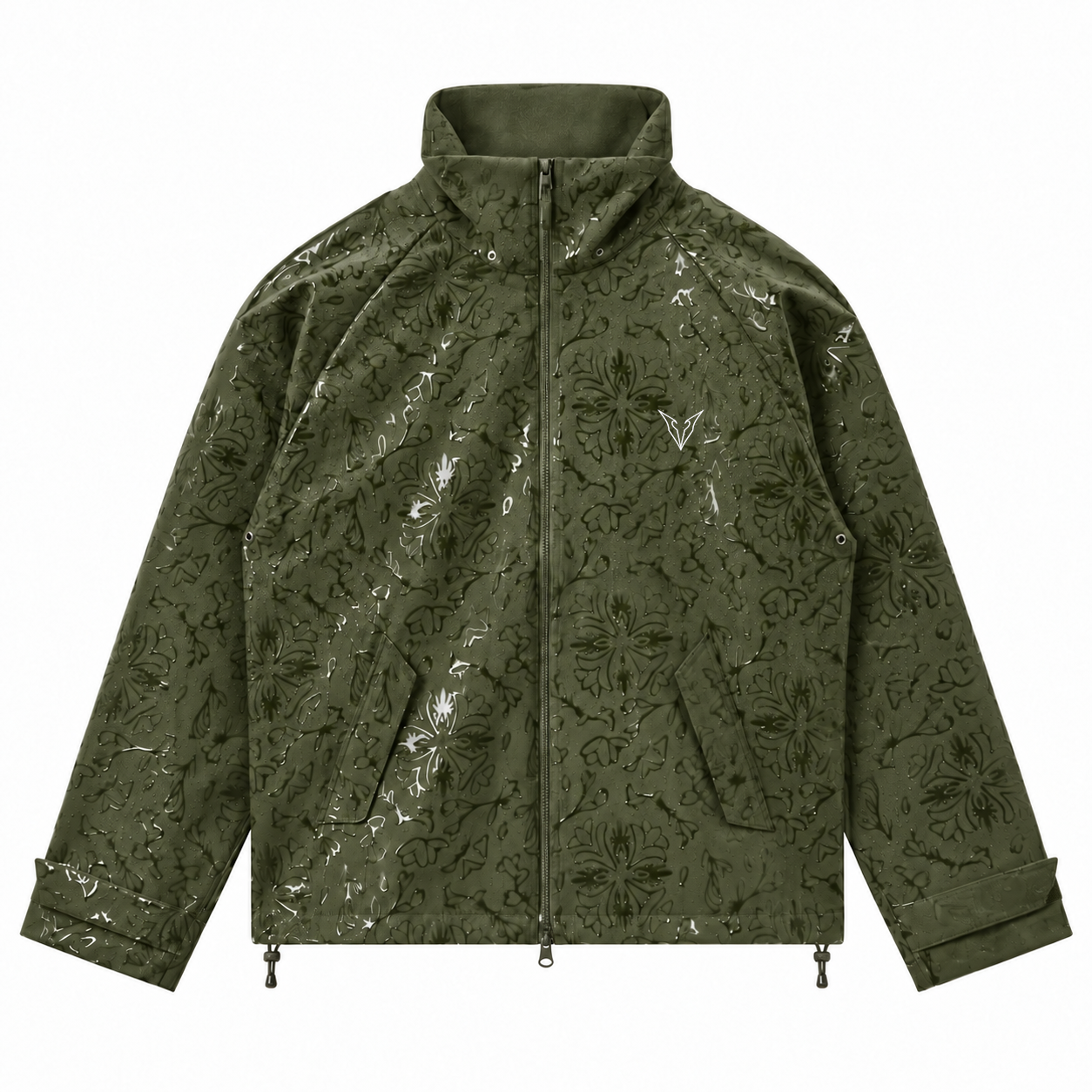 Burgundy Water Reactive Vanguard Shell Jacket