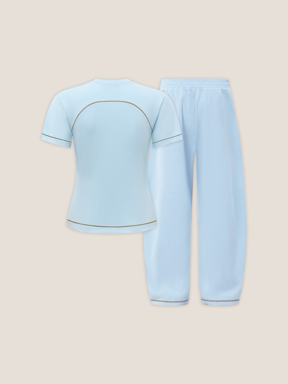 Slim Sweat Sets-Blue
