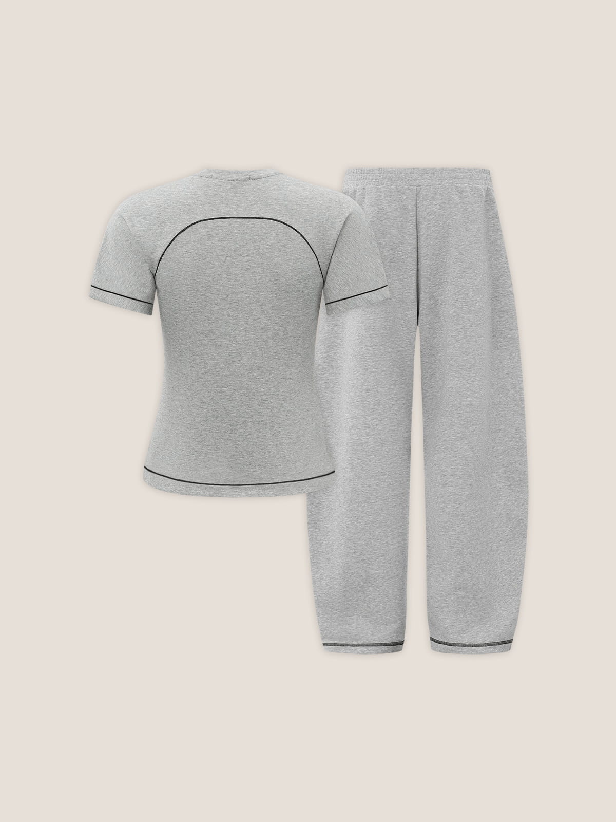 Slim Sweat Sets-Blue