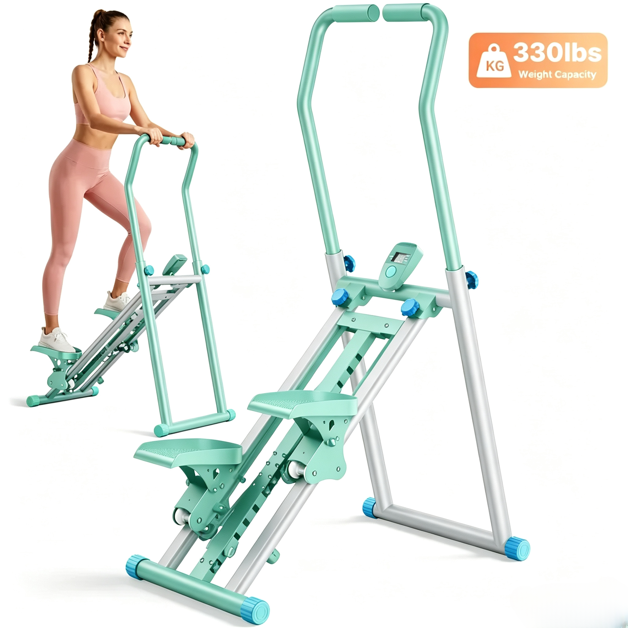 Stair Stepper with Handlebar - Full-Body Workout