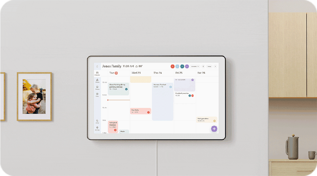 🔥🔥🔥Smart Touchscreen Calendar.