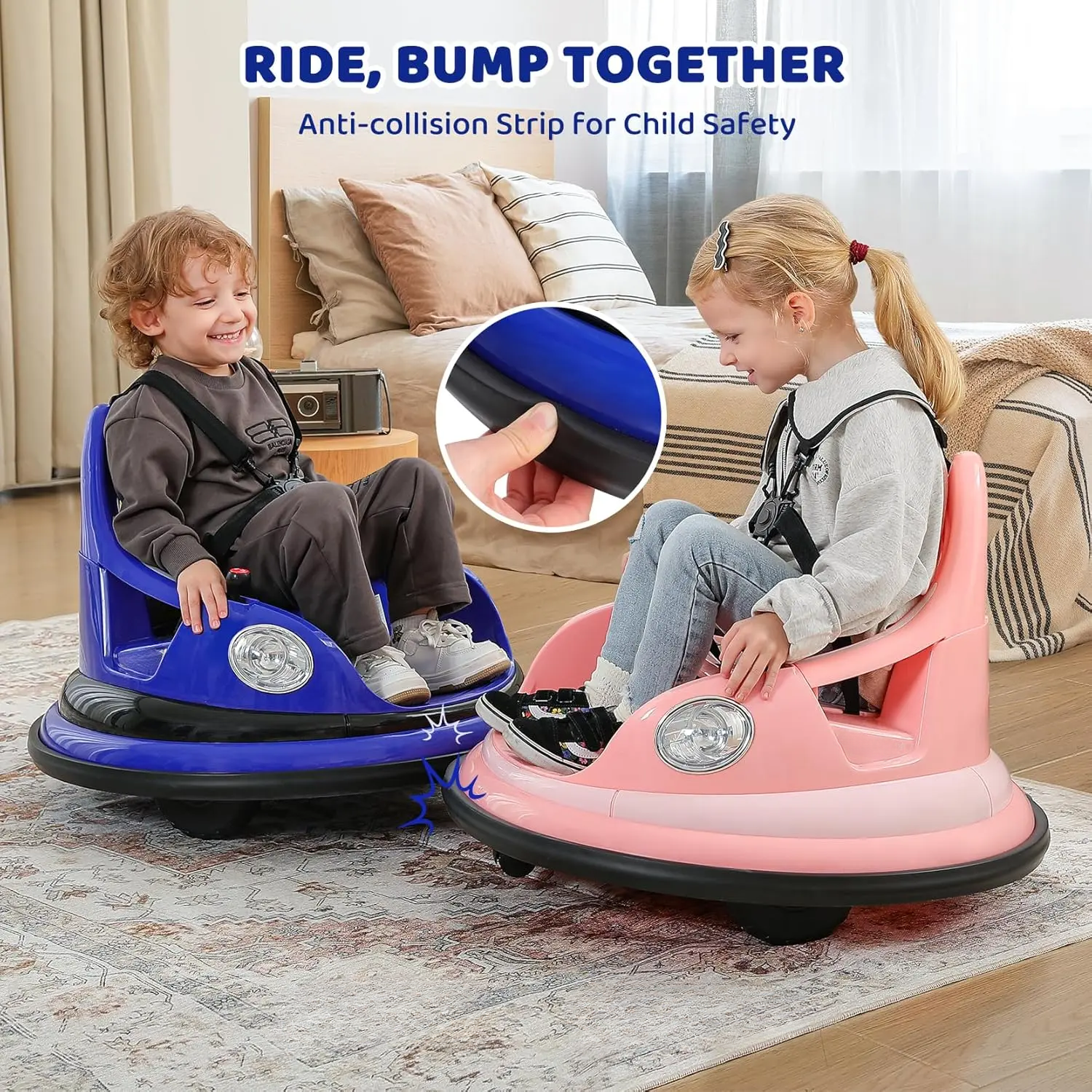 🔥🔥🔥Electric Ride-On Bumper Car for Kids | Safe & Fun Playtime Age 3+.