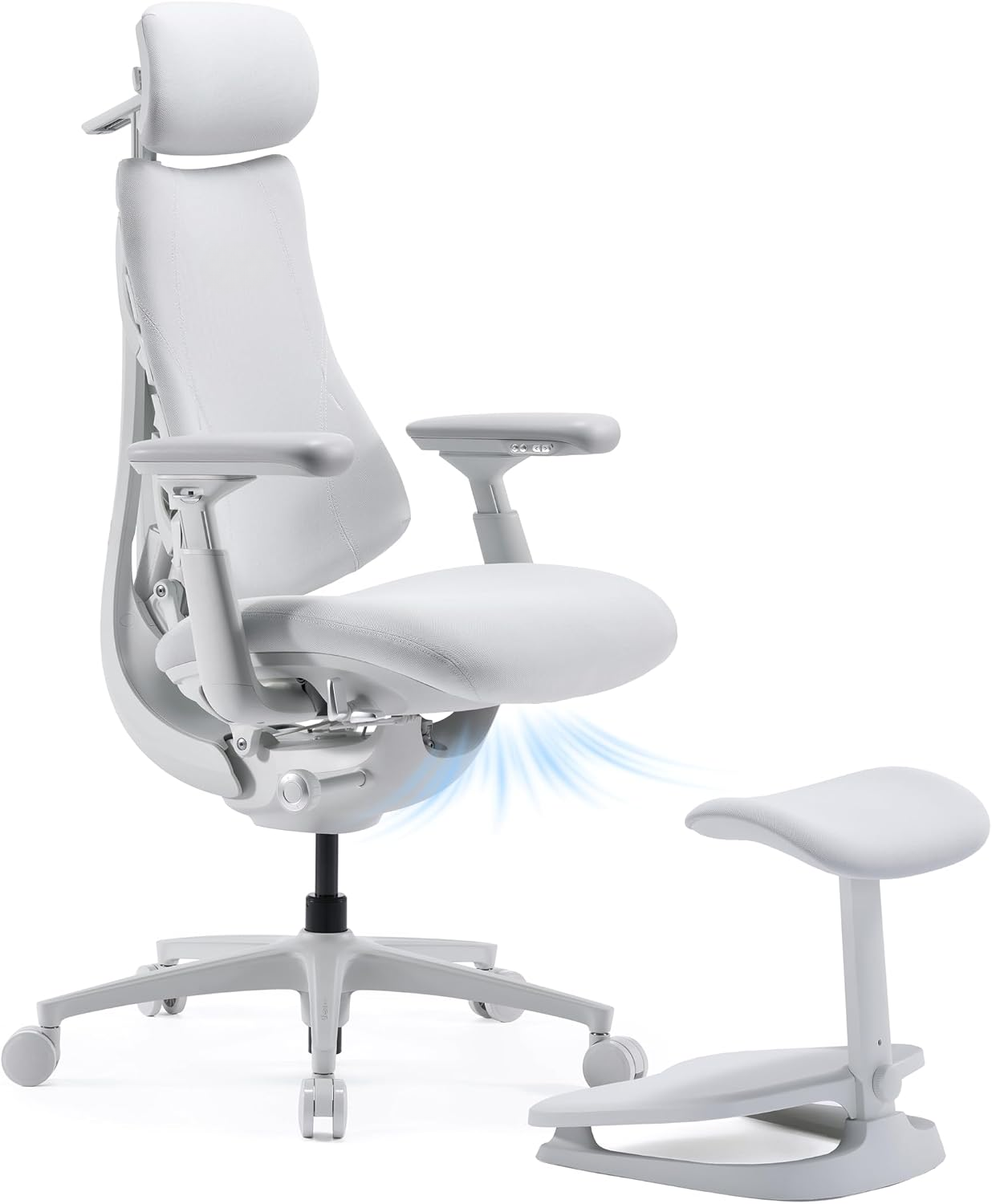 Omni PRO Dynamic Ergonomic Office Chair, Built-in Fan, 48cm