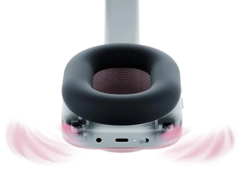 AI-powered 3-microphone ENC technology for crystal clear voice calls in noisy environments