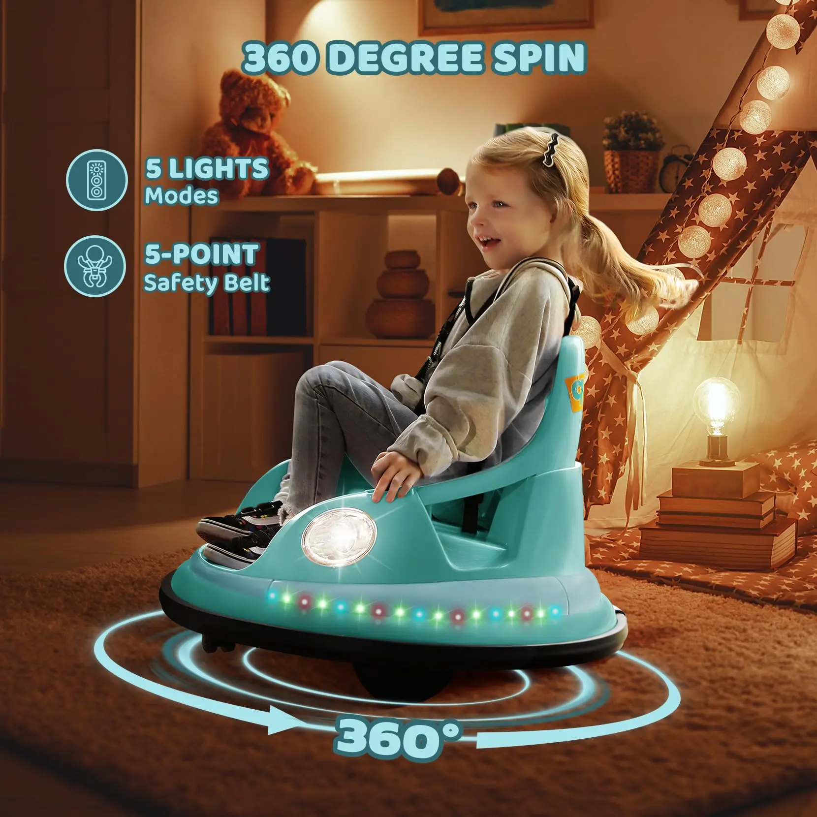 🔥🔥🔥Electric Ride-On Bumper Car for Kids | Safe & Fun Playtime Age 3+.