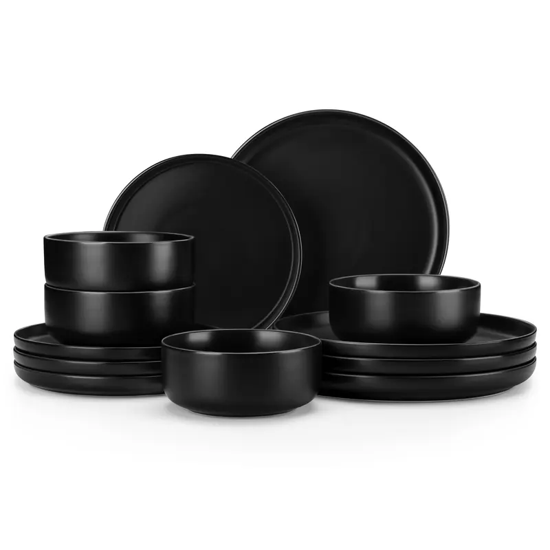 12/16/18/24 Pieces Porcelain Dinnerware Set