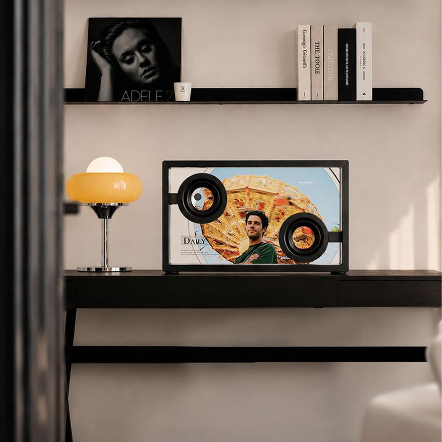 SonicGlass A1 Transparent Lyric Bluetooth Speaker
