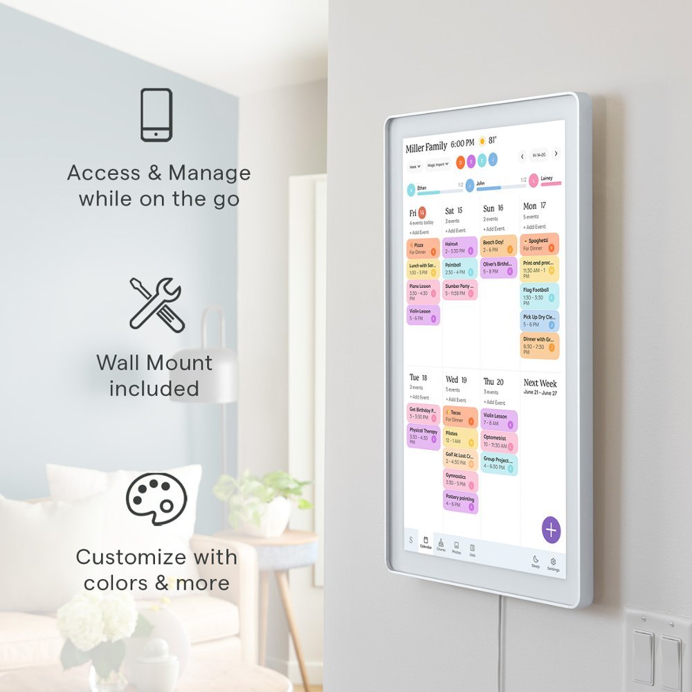 🔥🔥🔥Smart Touchscreen Calendar.