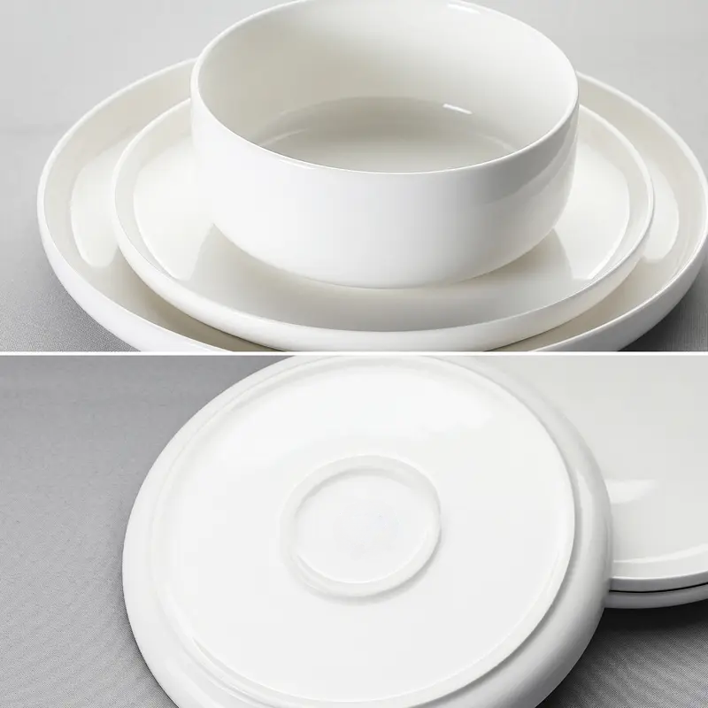 12/16/18/24 Pieces Porcelain Dinnerware Set