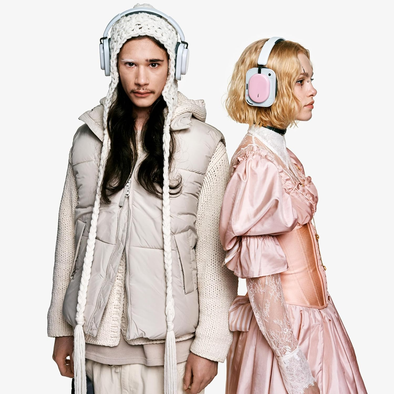 2026 New Adaptive Active Noise Cancelling Headphones, Wireless Over Ear Bluetooth 5.4 ANC Headset.