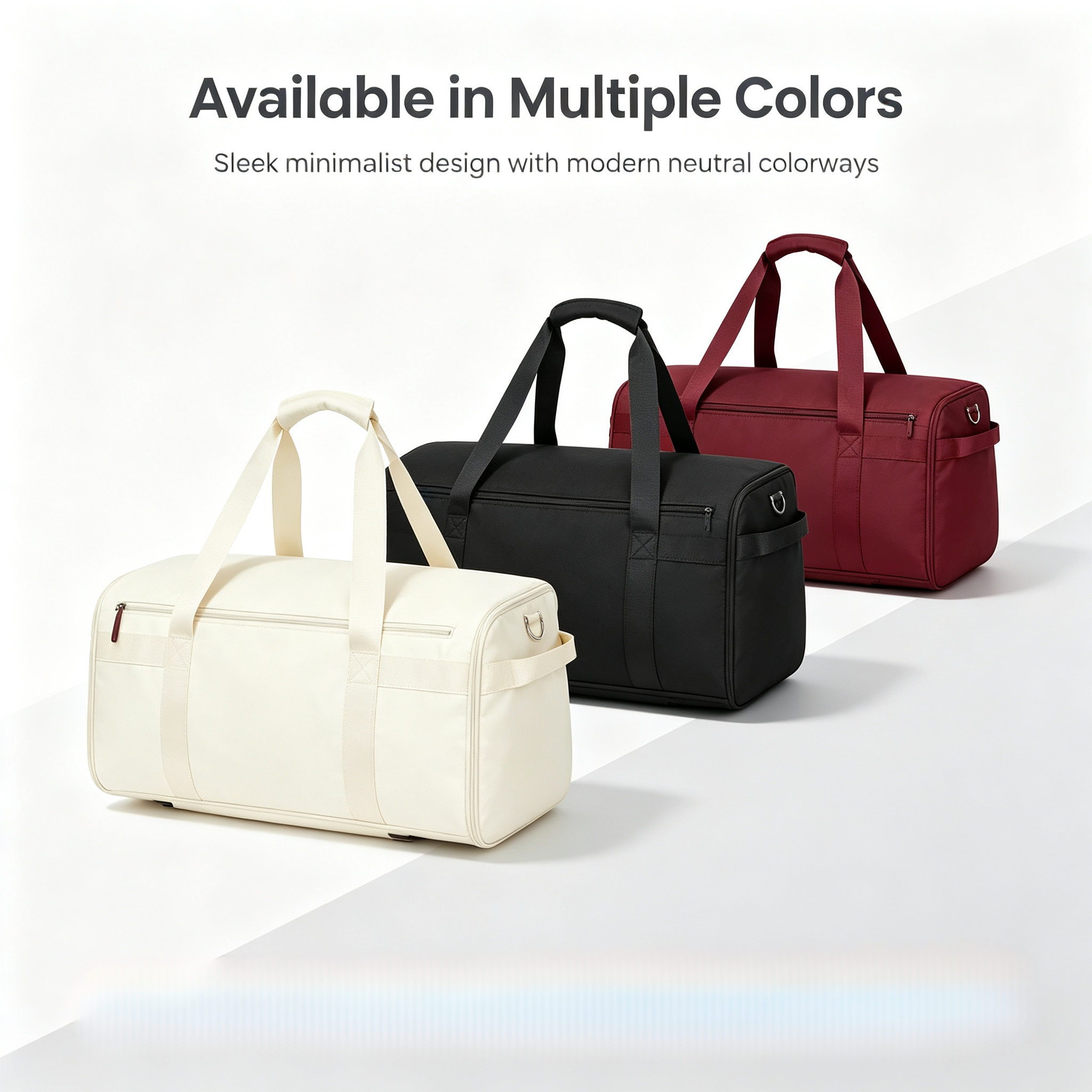 Convertible Travel Bag, 60L Weekender Garment Duffel Carry-On.