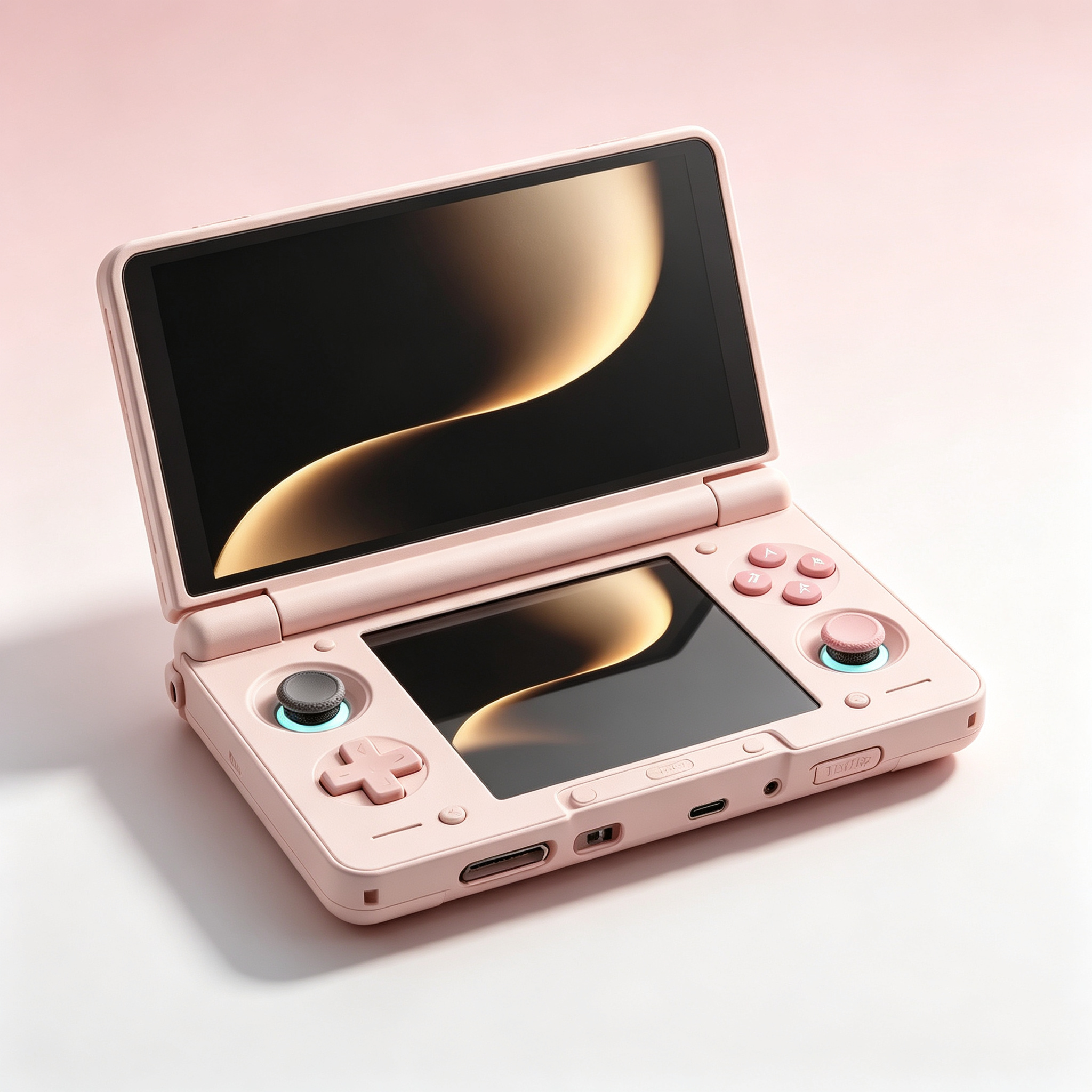 Dual-Screen Flip Handheld Console | Snapdragon 8 Gen 2 Gaming.