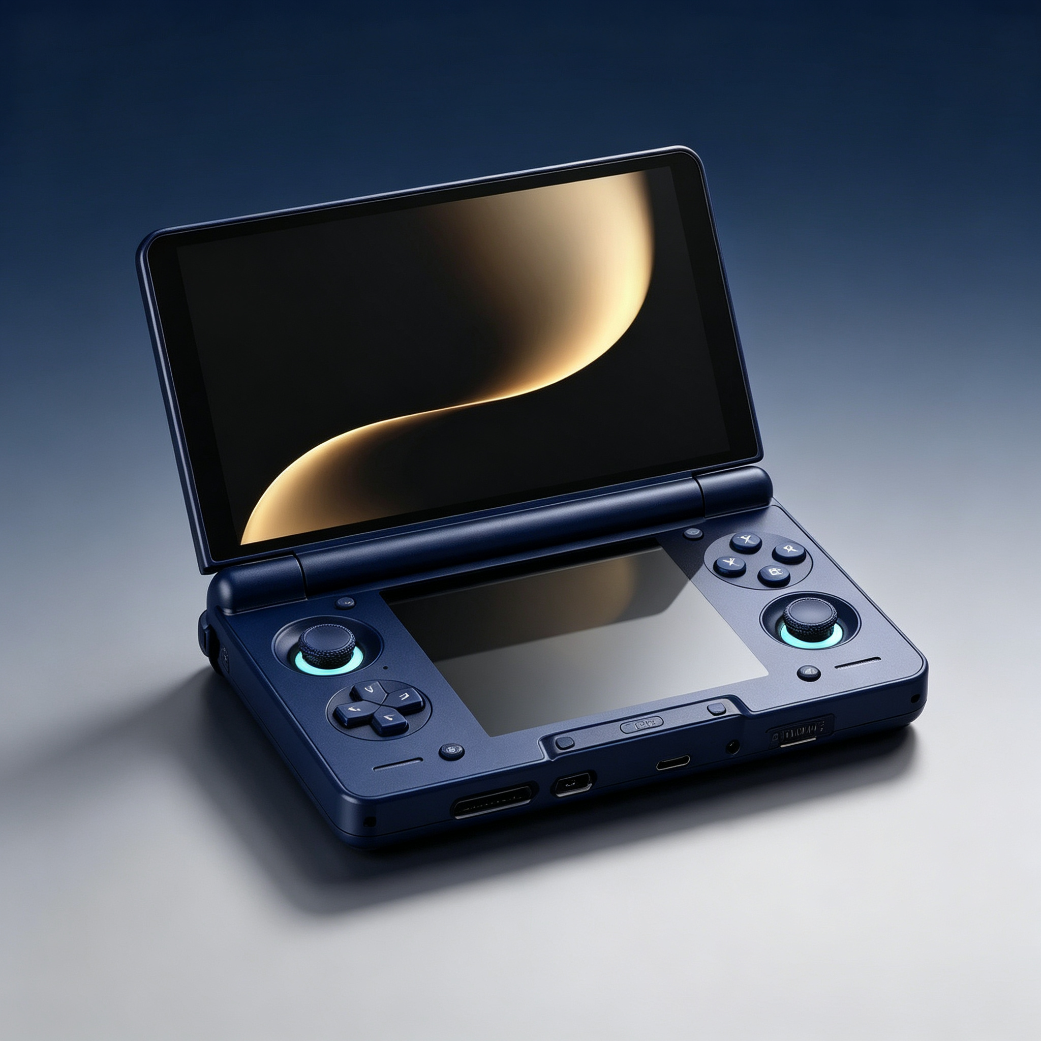 Dual-Screen Flip Handheld Console | Snapdragon 8 Gen 2 Gaming.