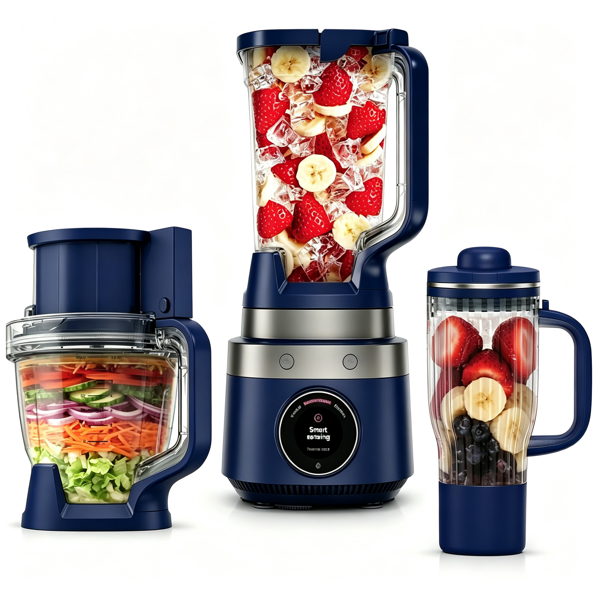 3-in-1 Blender & Food Processor.