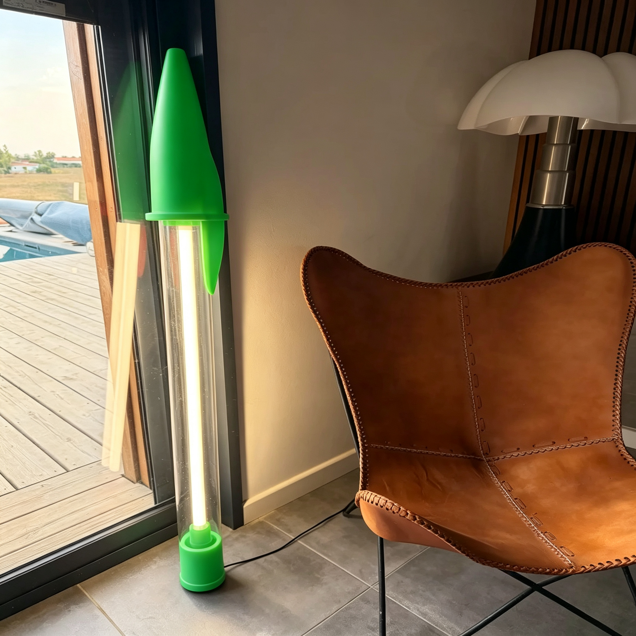 XXL LED Neon Floor Lamp！