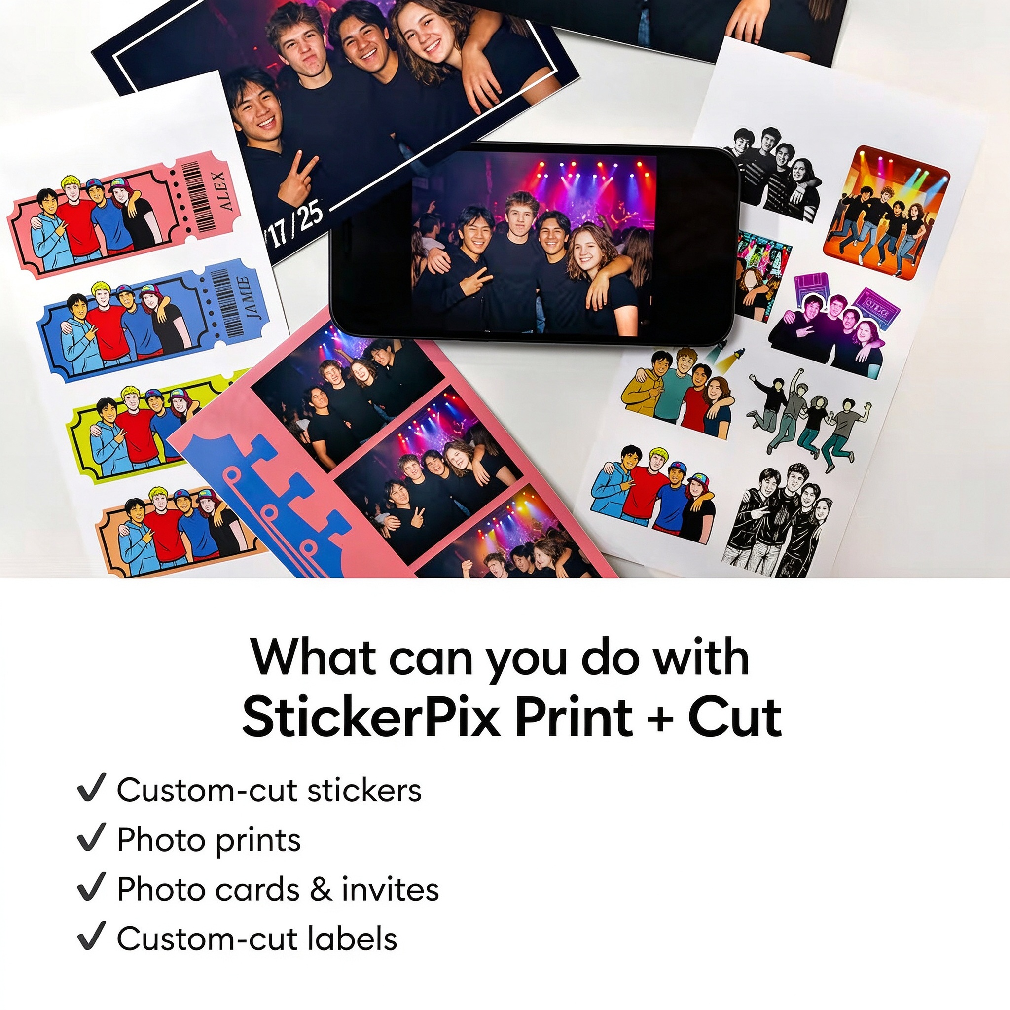StickerPix Printer / StickerPix Printer + Cut & Essential Bundle