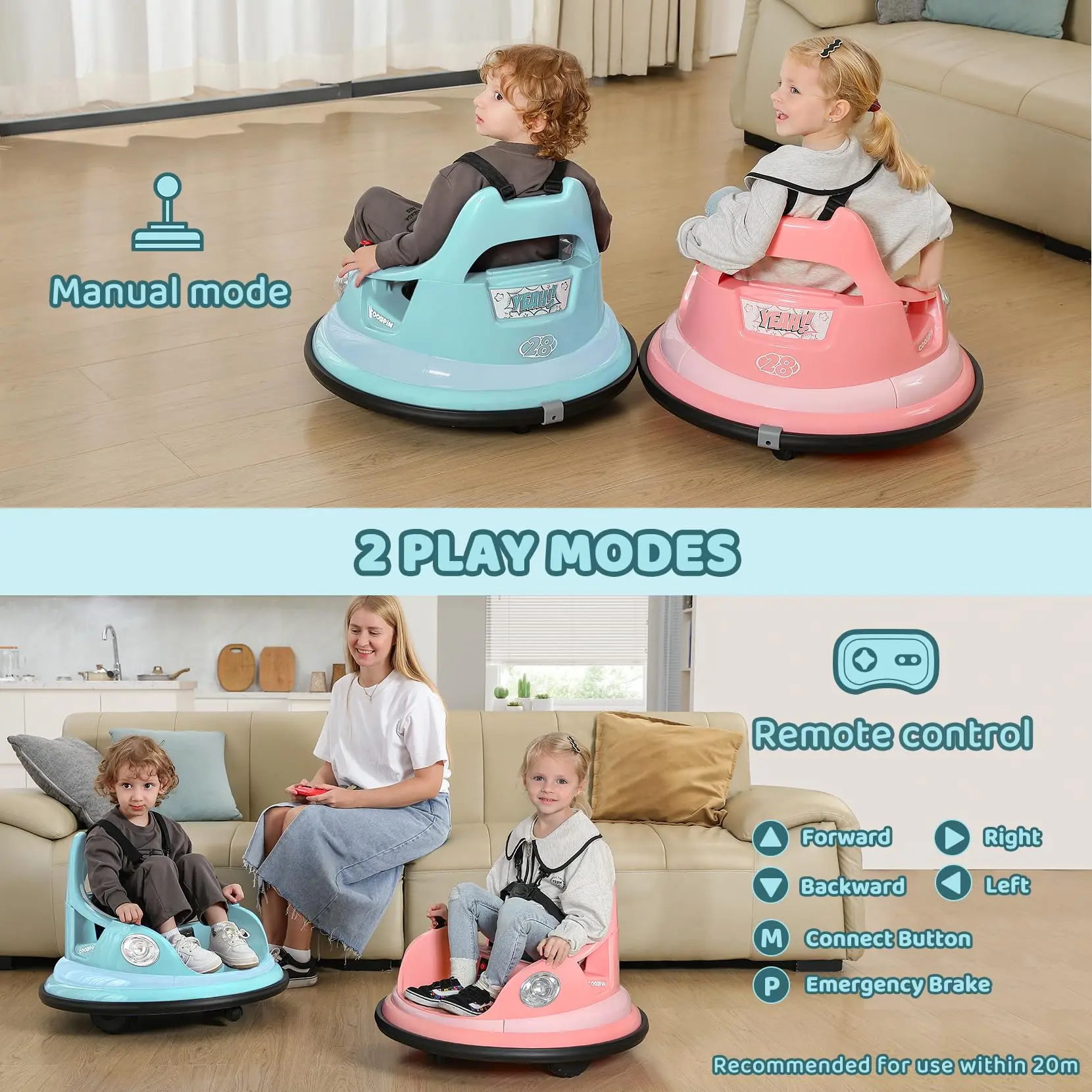 🔥🔥🔥Electric Ride-On Bumper Car for Kids | Safe & Fun Playtime Age 3+.
