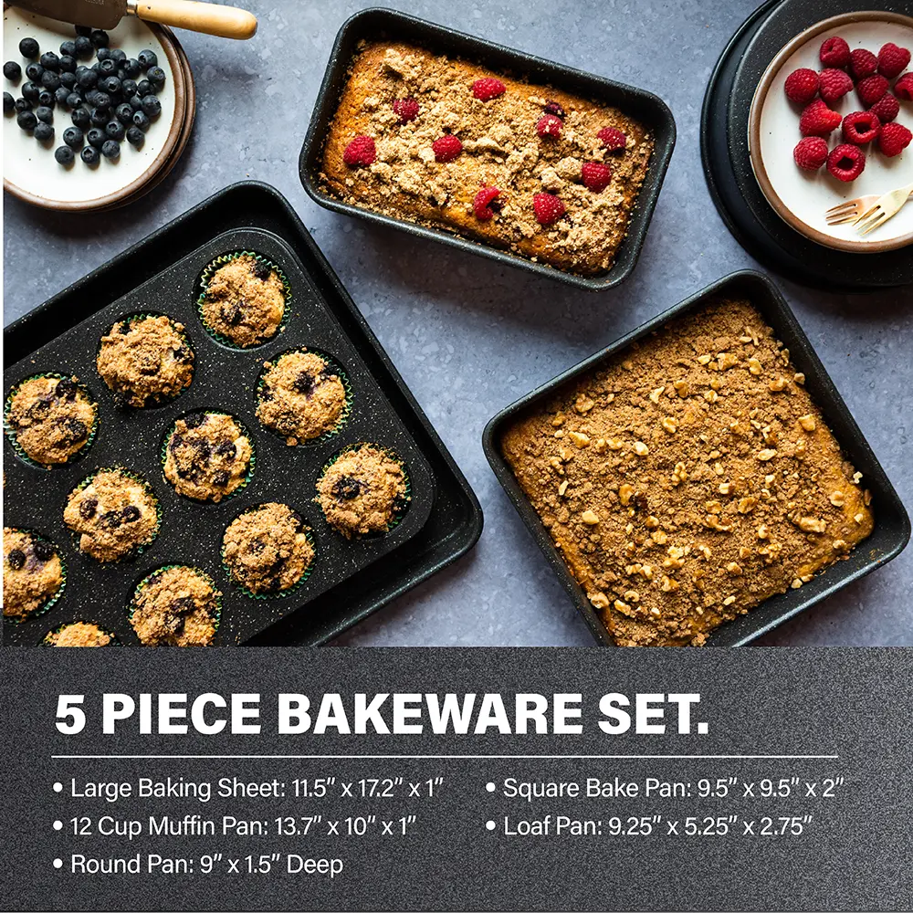 Granitestone Kitchen In A Box - 20pcs Cookware Set