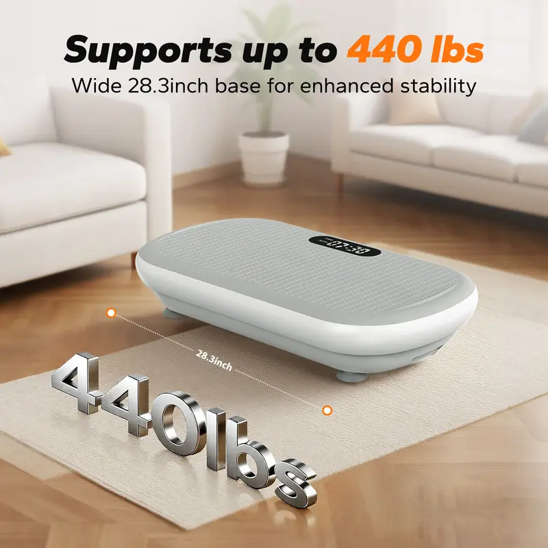 MERACH High Power Vibration Plate 440lbs Capacity
