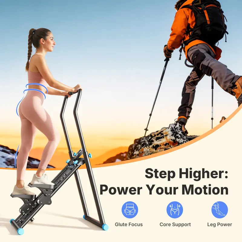 Stair Stepper with Handlebar - Full-Body Workout
