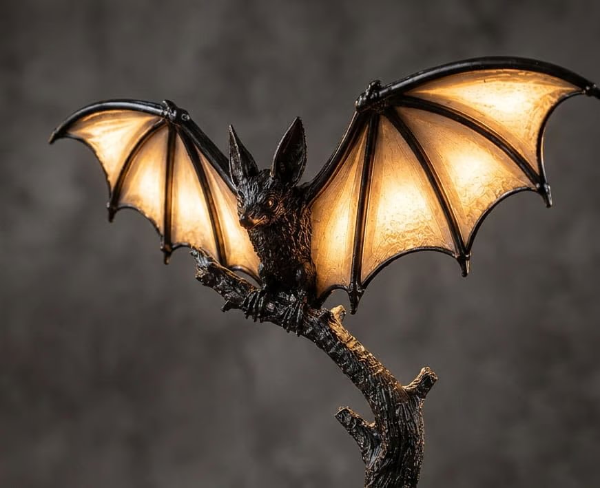 Glowing Bat Desk Lamp