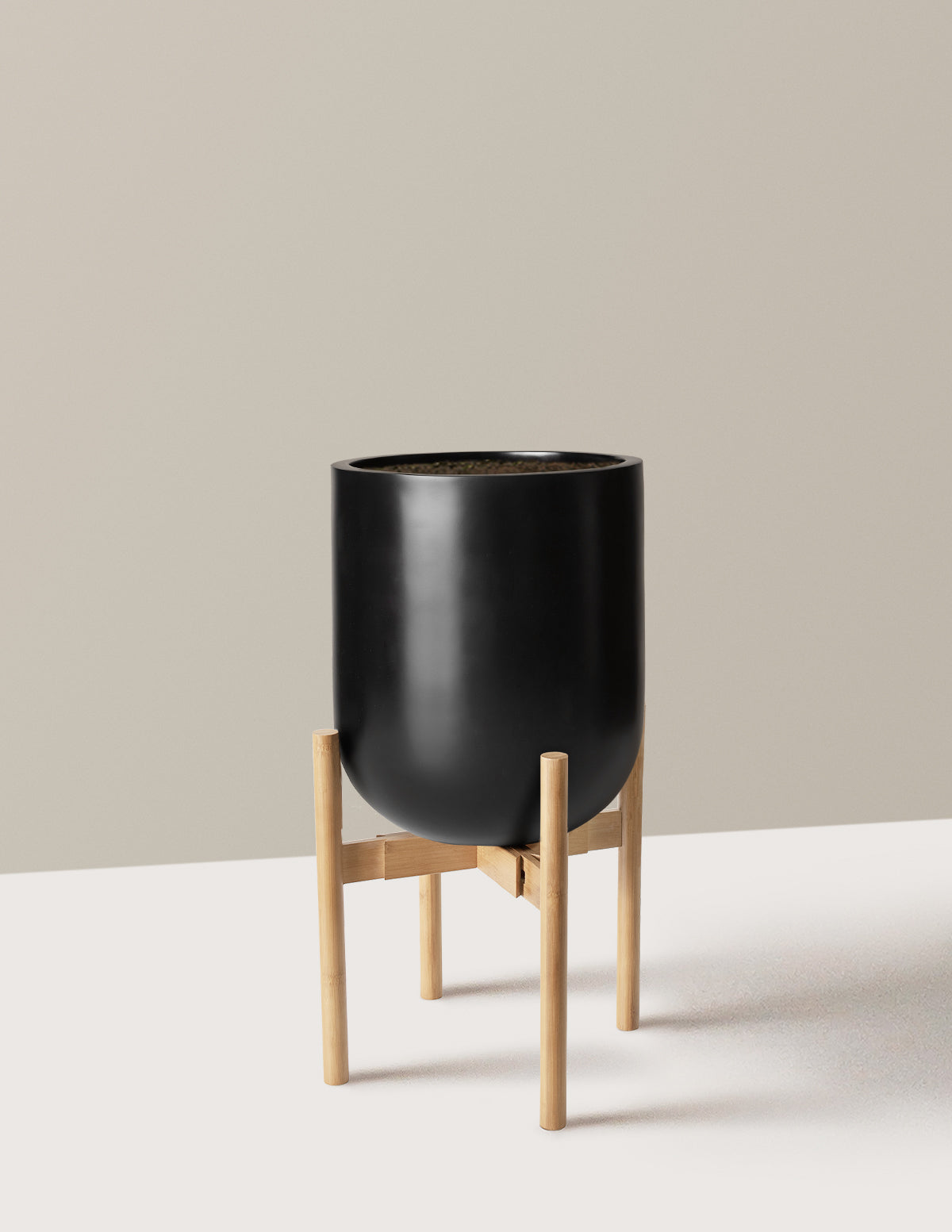 Large Modern Fiberglass Floor Planter image 9