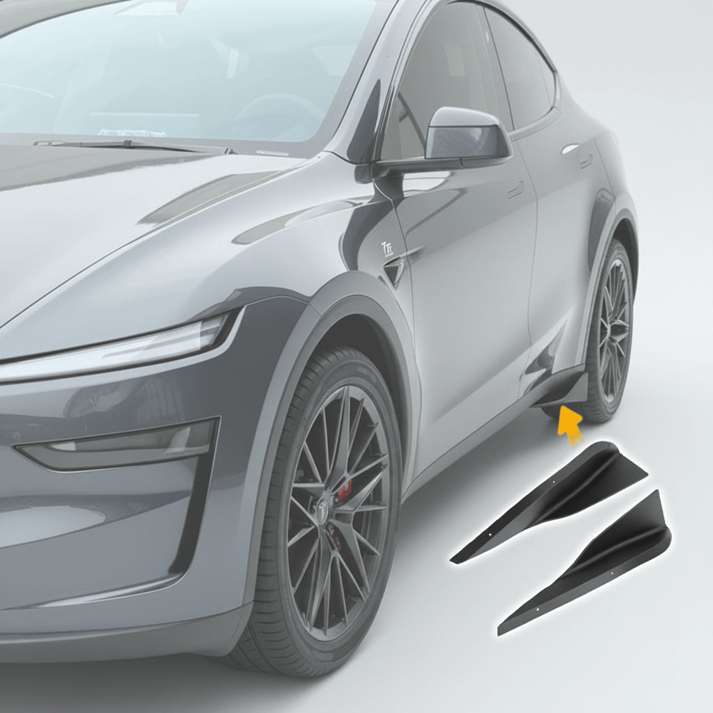 Side Skirts Splitter ABS Rocker Panel for Tesla Model Y Juniper