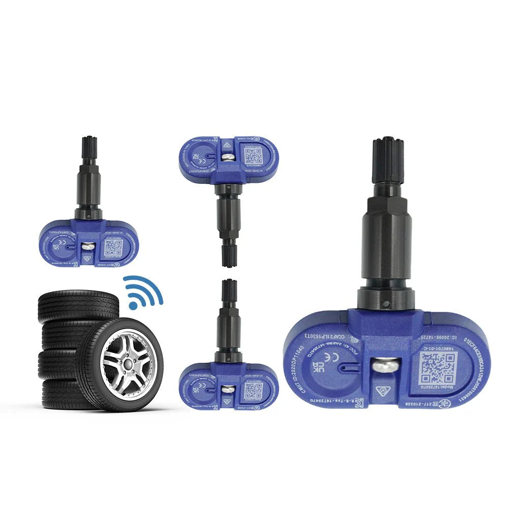 Tire Pressure Monitoring System (TPMS) for Tesla Model S/3/X/Y – Bluetooth (Set of 4 Sensors)