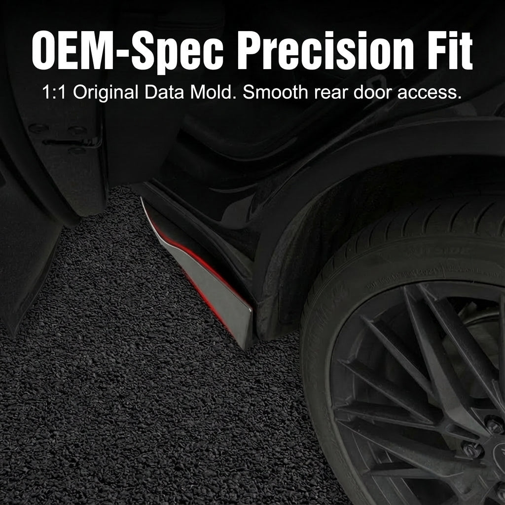 Side Skirts Splitter ABS Rocker Panel for Tesla Model Y Juniper