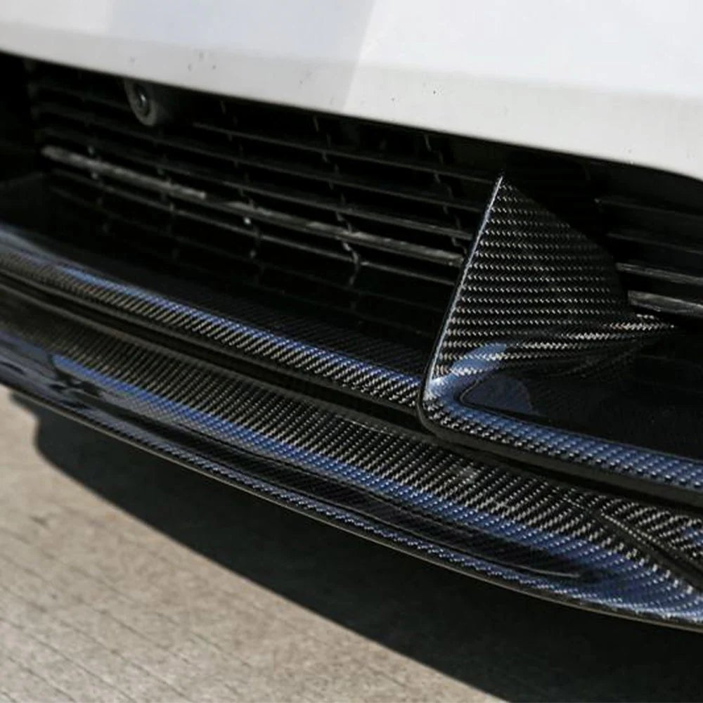 2025+ Model Y Juniper Carbon Fiber Front Lip Splitterc- High Performance Exterior Upgrade (Glossy/Matte) Glossy